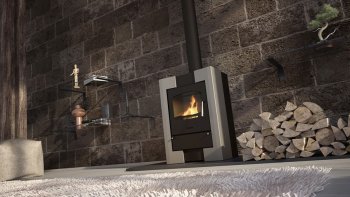 HS FLAMINGO krbová kamna ESPO I - šedá