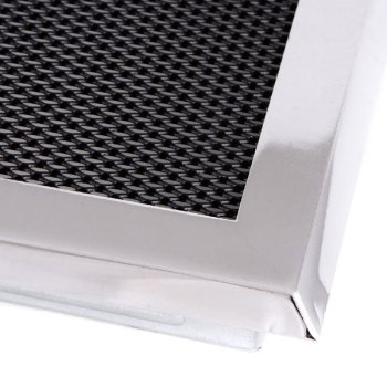 Krbová mřížka 16x32 cm, PREMIUM chrom s žaluzií