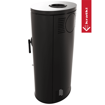 KRATKI krbová kamna KOZA AB - černá