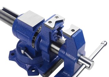 Víceúčelový dílenský svěrák KRAFT&DELE KD5993, 125 mm, otočný 360°