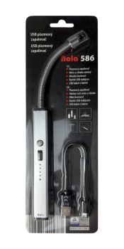 NOLA 586 plazmový flexi zapalovač USB