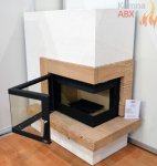 ABX krbová sestava Pateo, pískovec, pravé prosklení