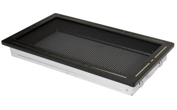 Krbová mřížka 16x32 cm, PREMIUM TREND černý mat