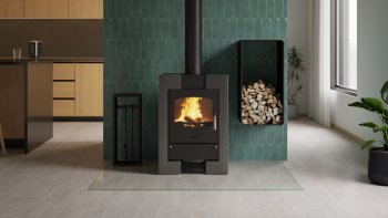 HS FLAMINGO krbová kamna ESPO I - šedá