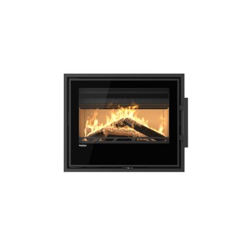 Krycí rámeček krbové vložky FLAMINGO M9, 20 mm, černý