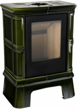 Kachlová kamna NORDflam FROVI, 5 kW, zelená