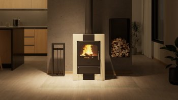 HS FLAMINGO krbová kamna ESPO I - krémová