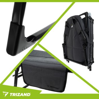Skládací kempingové lehátko TRIZAND 25380