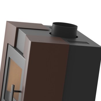 HS FLAMINGO krbová kamna ESPO II - hnědá