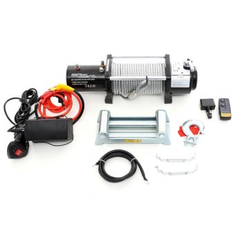 Kraft&Dele elektrický naviják 12V 5443kg KD1565