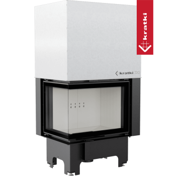 KRATKI krbová vložka VN 700/480, pravé prosklení s výsuvem