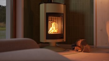 Krbová kamna MASTERFLAMME ® Grande II, olivová