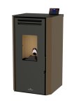 Peletová kamna BRONPI TINA, 6,3 kW, moka