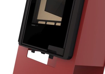 HS FLAMINGO krbová kamna DELUXE SINGA - červená