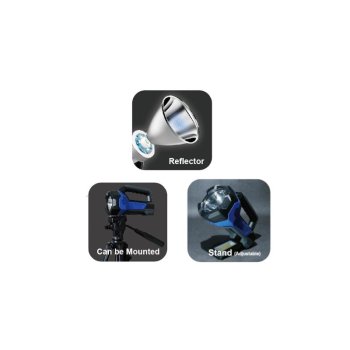 Kraft&Dele KD1262 USB-C dobíjecí svítilna 1000LM