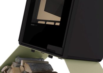 HS FLAMINGO krbová kamna DELUXE SENAI - olivová