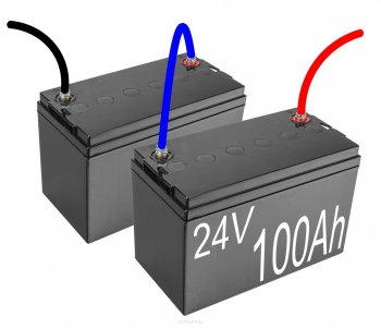 POWERMAT Olověná baterie 12V 100Ah PM-AGM-100AHM2