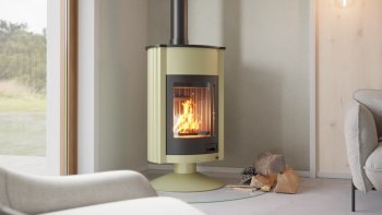 Krbová kamna MASTERFLAMME ® Grande II, olivová