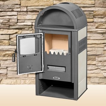 BLIST krbová kamna VIENNA - červená