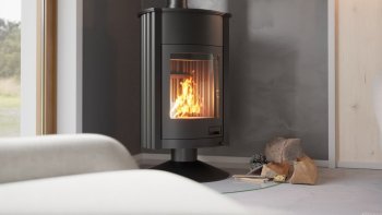 HS FLAMINGO krbová kamna MASTERFLAMME Grande II - černá