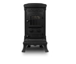 Krbová kamna NORDflam PLATO, 7 kW, černá