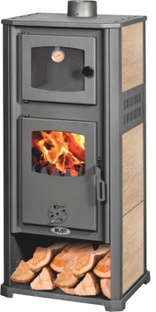 BLIST krbová kamna AMBASADOR LM R N s troubou - krémová