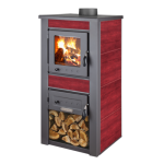 PROTERMO krbová kamna ALPINA BOILER 24kW - červená