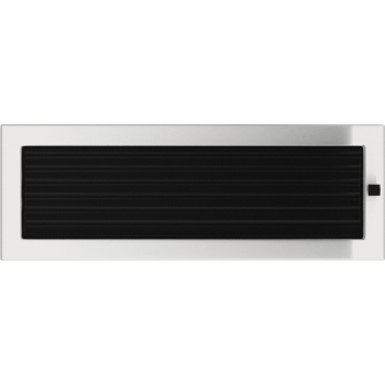 Krbová mřížka 17x49 BASIC broušený nerez s žaluzií