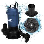 Kraft&Dele WDS2423 Kalové čerpadlo 2850W s drtičem