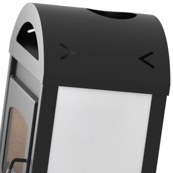 HS FLAMINGO krbová kamna MELAND - bílá