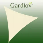 GARDLOV 23142 Stínová plachta 4x4x4 m béžová