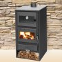 BLIST krbová kamna NAPOLI s troubou - antracit