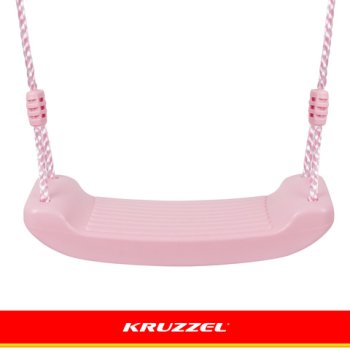 Plastová houpačka KRUZZEL 25445, růžová