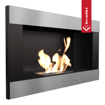 KRATKI Biokrb GOLF HORIZONTAL TÜV černý