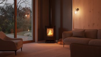 HS FLAMINGO krbová kamna MASTERFLAMME Piccolo I - černá