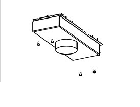 Adaptér BRONPI ke krbovým vložkám BOMBAY