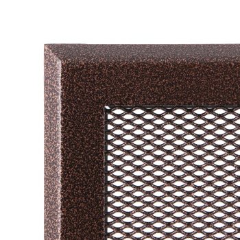 Krbová mřížka 10x20 cm, PREMIUM stará měď