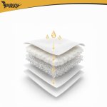 Jednorázové pleny pro psy Purlov 27792, velikost ML, 46–60 cm, 12 ks