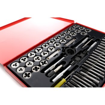 KRAFT&DELE Závitníky sada závitníků kufřík 60 ks KD10251