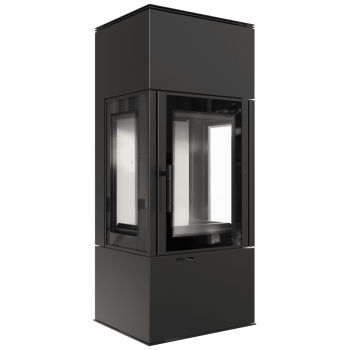 KRATKI krbová kamna THOR View - černá