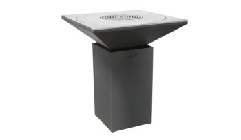 ARTISS Zahradní gril G7 Grafit s deskou z uhlíkové oceli