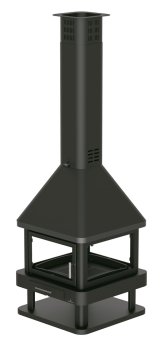 Krb BRONPI HUELVA, 16 kW, černá