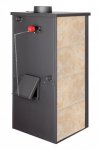 PROTERMO krbová kamna ALPINA BOILER 30kW - červená