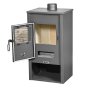 BLIST krbová kamna B2 E s výměníkem - antracit