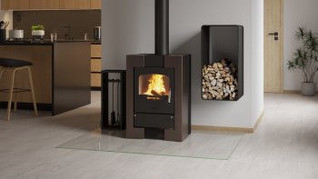 HS FLAMINGO krbová kamna ESPO I - hnědá