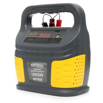 Kraft&Dele KD1920 mikroprocesorová nabíječka 60-200A 12/24V LCD