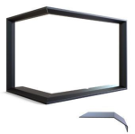 Rámek UNI INTRA SM rohový - úhlový, hluboký (Q07/Q08)