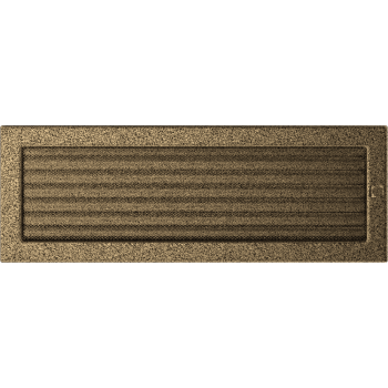 Krbová mřížka 17x49 BASIC staré zlato s žaluzií