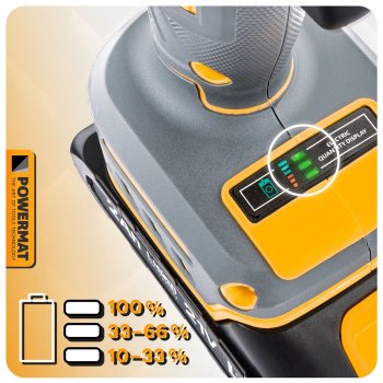 POWERMAT PM-WA-21V-2M Vrtací aku šroubovák 21V 2Ah