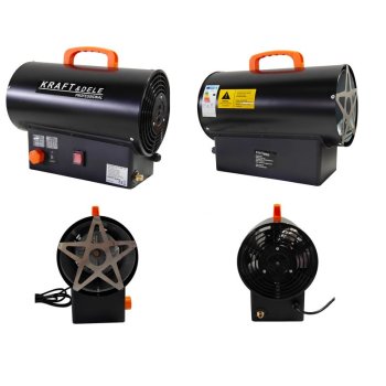 Kraft&Dele plynový ohřívač KD11700 s termostatem a regulátorem tlaku - 25 kW